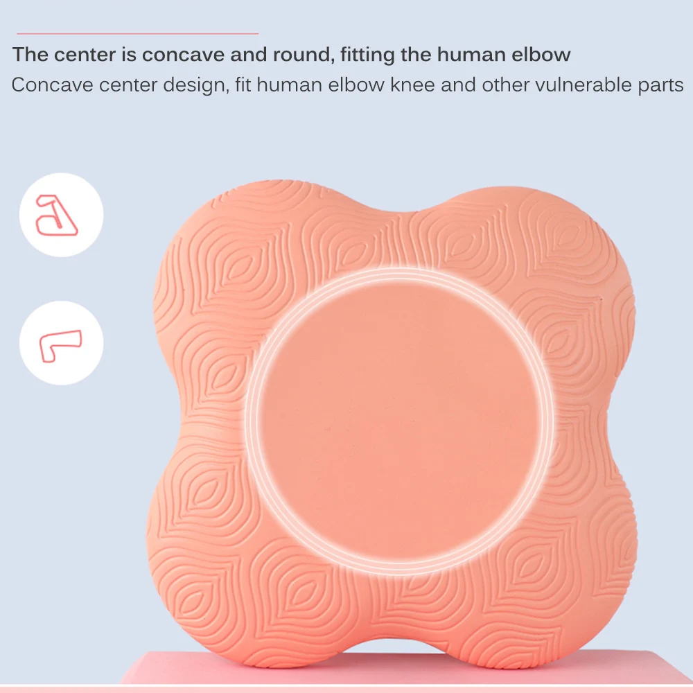 

PU Yoga Knee Pads Cushion Mats Knee Wrist Elbow Protect Pad For Sports Fitness Exercise Yoga Non-Slip Protective Mats