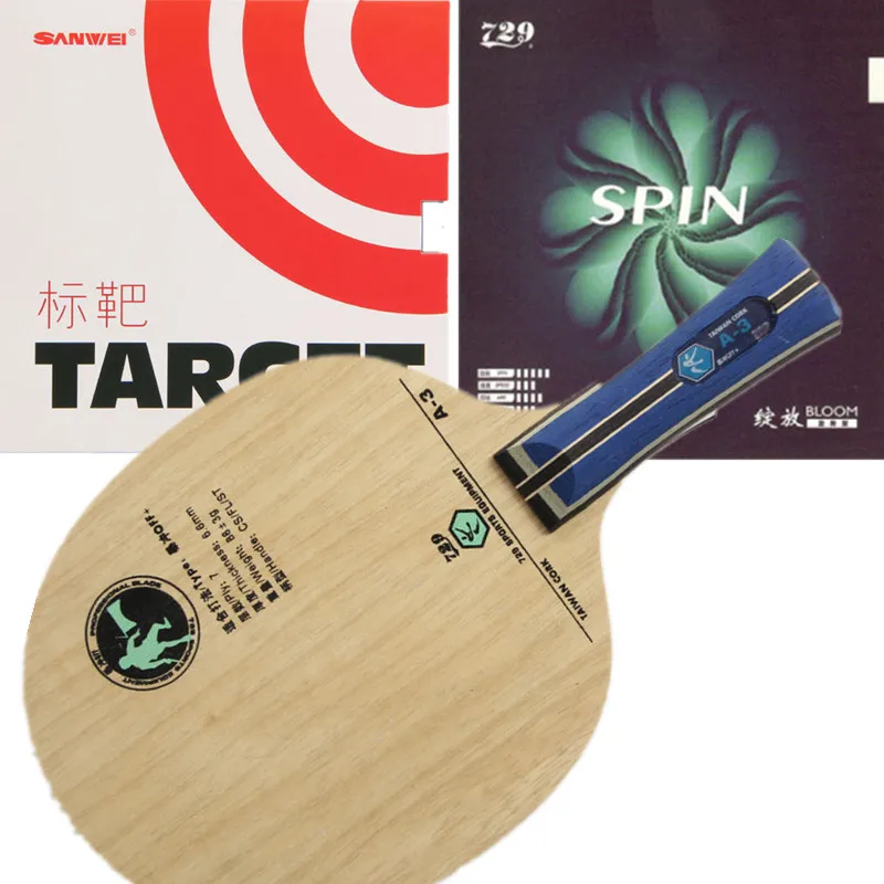 Профессиональное лезвие для настольного тенниса из углеродного волокна Дружба