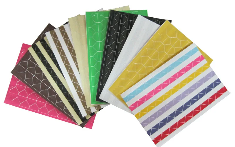 DIY Фотоальбом Угловой стикер ПВХ красочные наклейки для уголков бумаги рамка