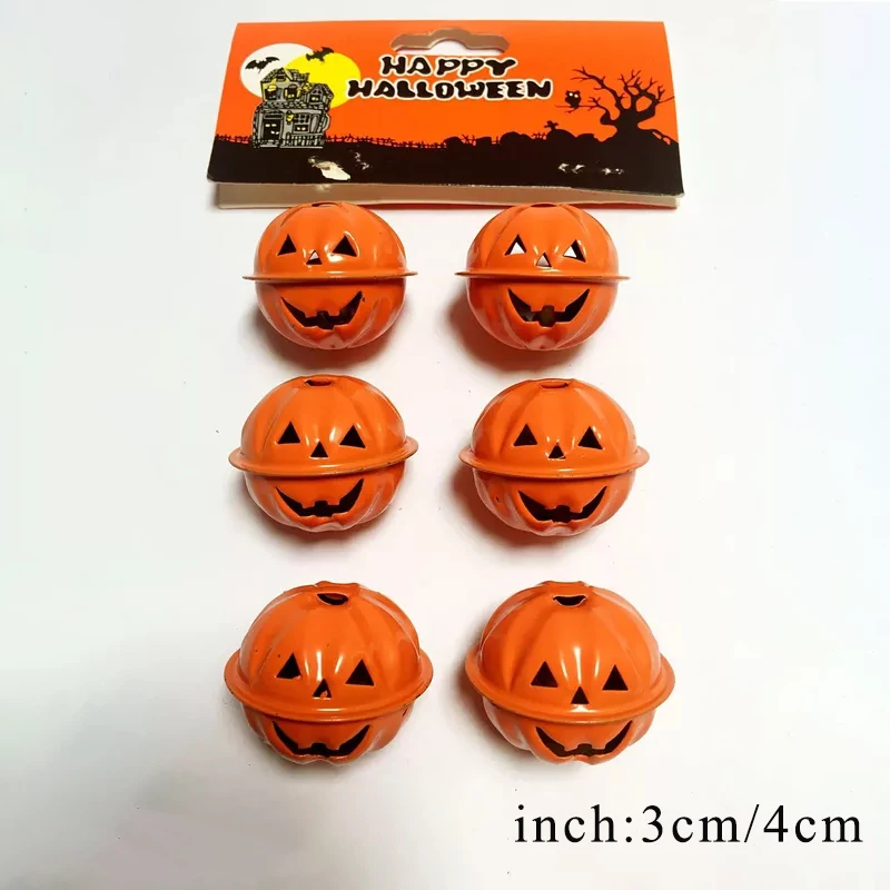 6 шт. Хэллоуин тыква украшение металлическое защитное Крепление на голову