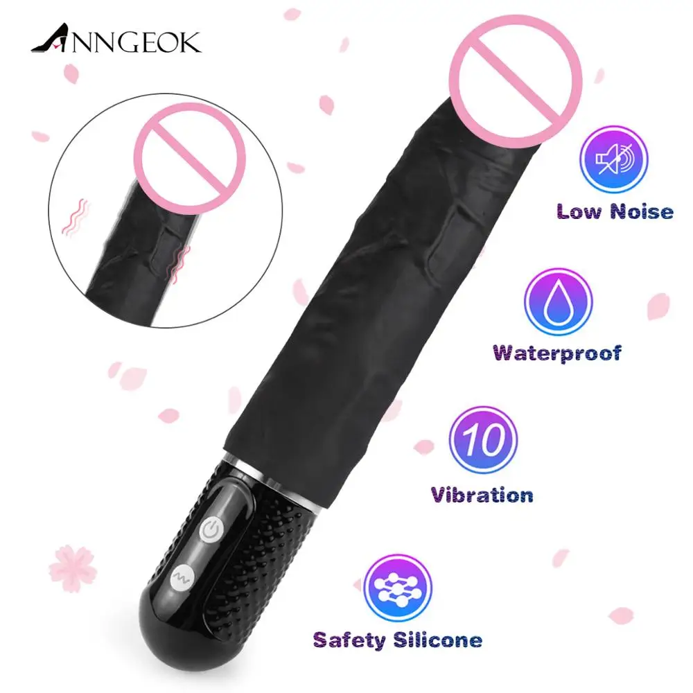Ручной Автоматический Вибратор фаллоимитатор 10 частот имитация вагины женская