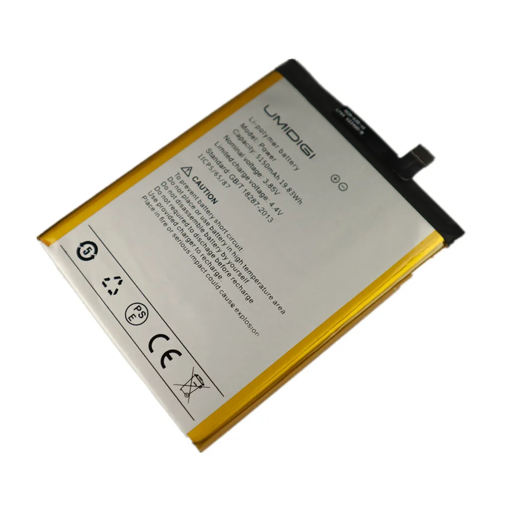 new 100 original for umi umidigi power battery 5150mah new replacement parts phone accessory accumulators with tools free global shipping