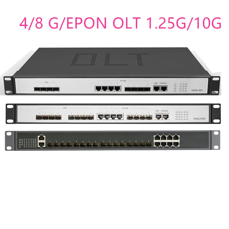 4/8G/EPON OLT 4/8 PON 4 SFP 1 25G/10G SC открытое программное обеспечение веб-Управление PX20 + +/C UI |