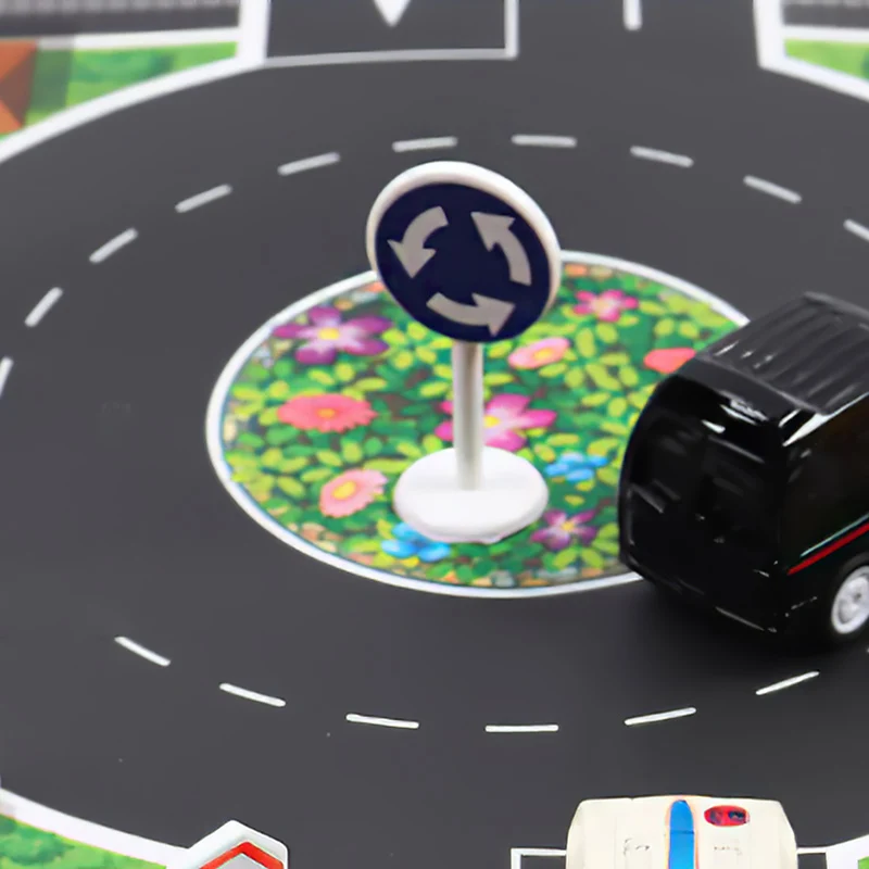 Детская городская парковочная карта Дорожная коврик водонепроницаемые дорожные