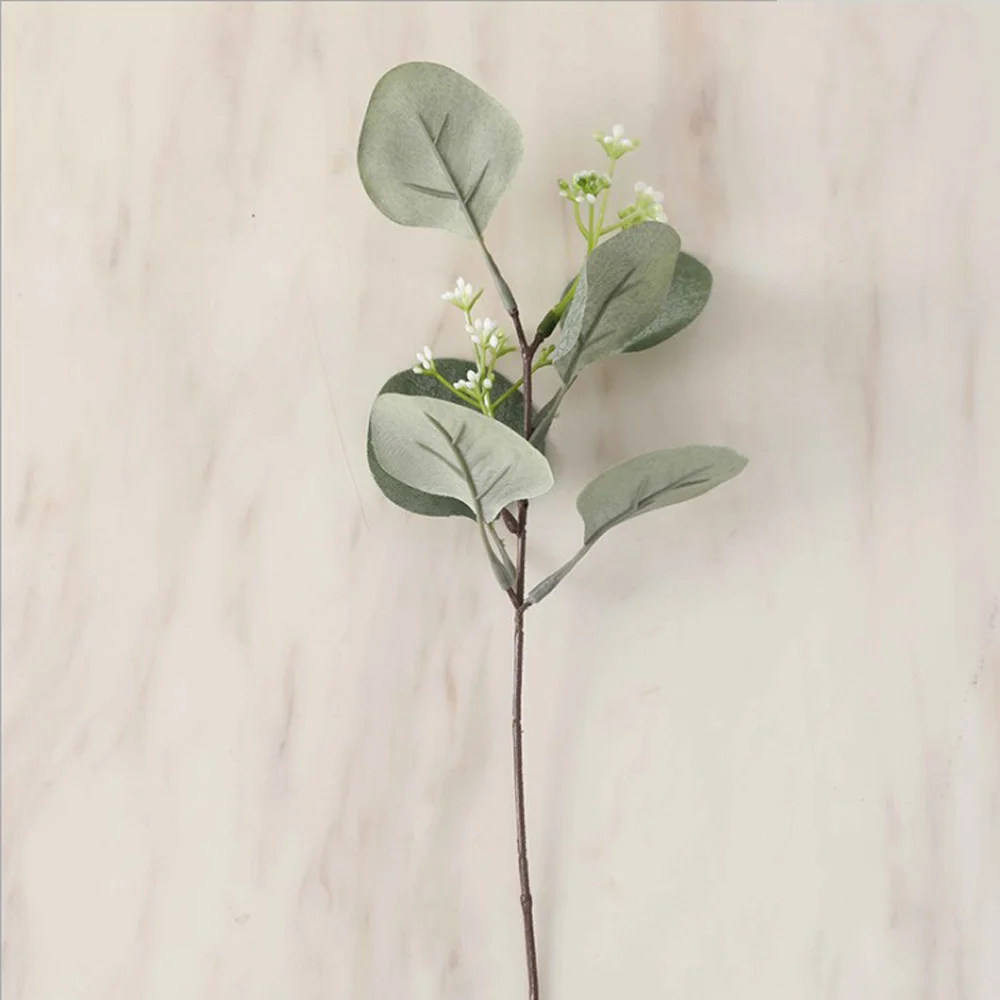 10 шт./лот свадебное украшение 25 см искусственные цветы эвкалипта сделай сам букет