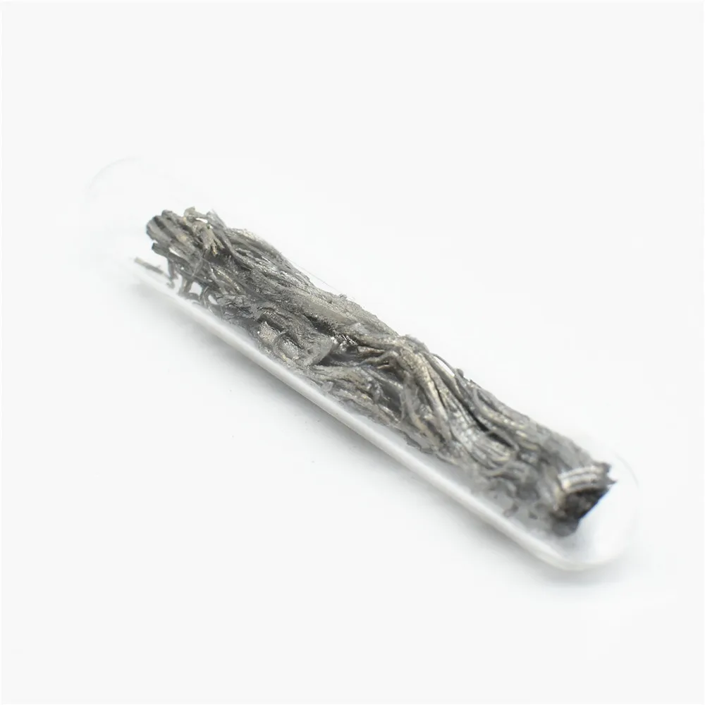 Samarium Металл редкоземельный аргон газ защищенный в запечатанном стекле Sm ветка 3N