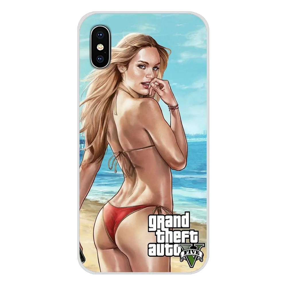 Прозрачный мягкий чехол чехлы Grand Theft Auto GTA V восхитительный для huawei mate Honor 4C 5C 5X6X7 7A
