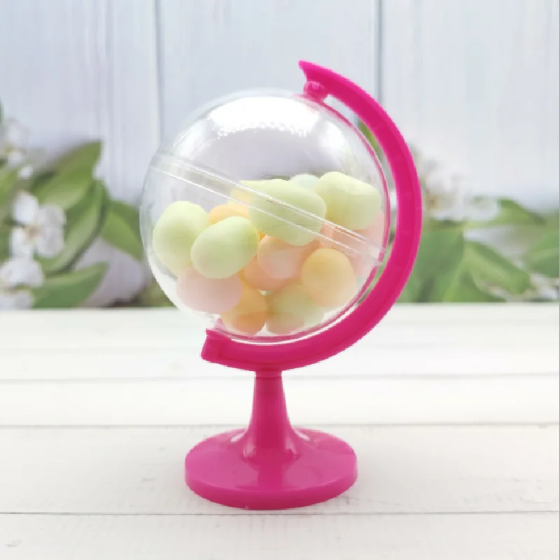 5 шт. пластиковая коробка конфет Свадебные компаньон подарок Карамельный цвет