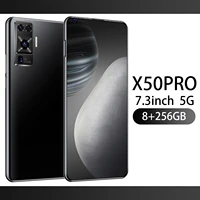 galay x50 pro 6800mah smartphones 7 3inch 16mp32mp battery big battery 8gb256gb android 10 0 5g 10 core face id dual sim