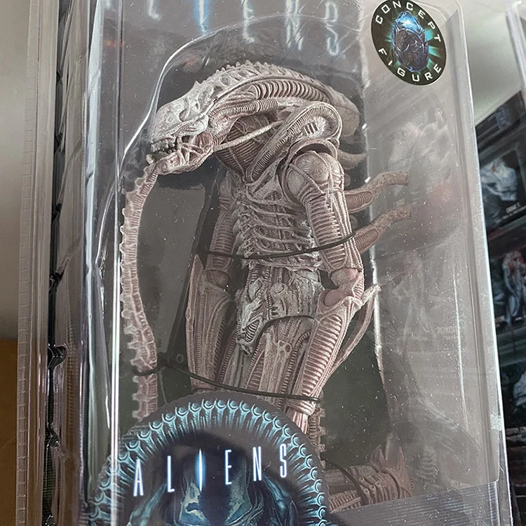 Экшн-фигурка Alien vs Predator NECA Albino персональный Дрон Ricco Frost ПВХ экшн-фигурка Xenomorph