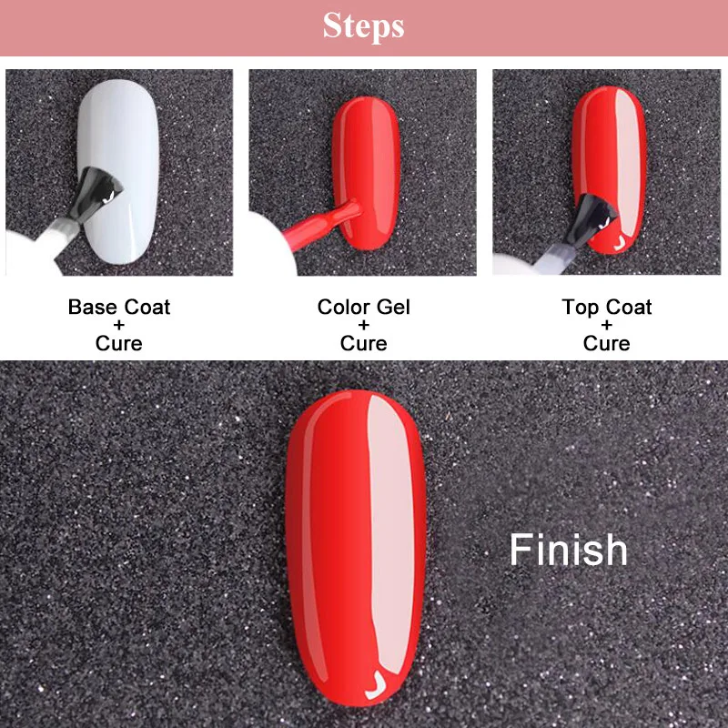 MIZHSE Роза цвета УФ лак для ногтей праймер длинный последний гель Гелевый