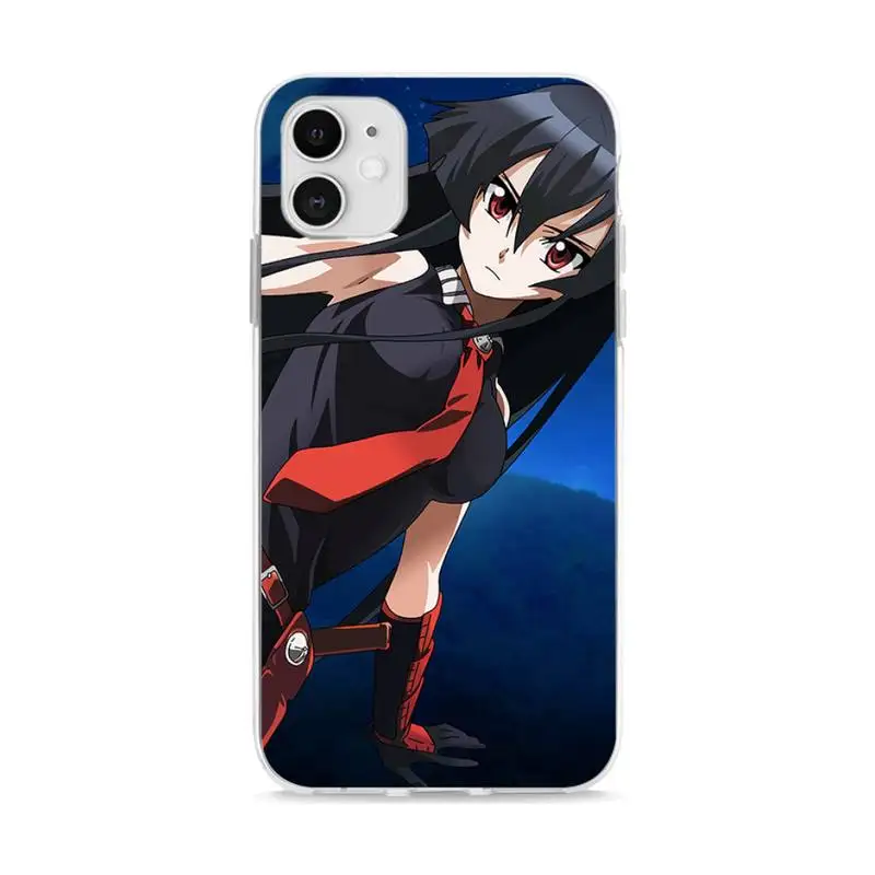 

Akame ga Kill Phone Case case coque fundas for iphone 11 PRO MAX X XS XR 4S 5S 6S 7 8 PLUS SE 2020