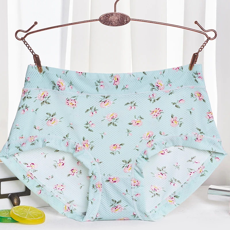 Трусики женские со средней посадкой с принтом|Женские трусики| |