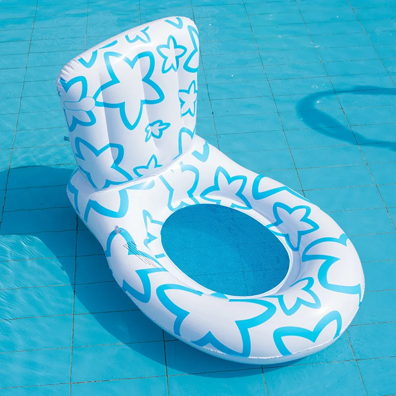 

Pool Float Inflatable 1 Pair Bumper Floating Bed Toilet Floating Row Adult Water Floating Chair Swimming Pool Toy Creative Funny