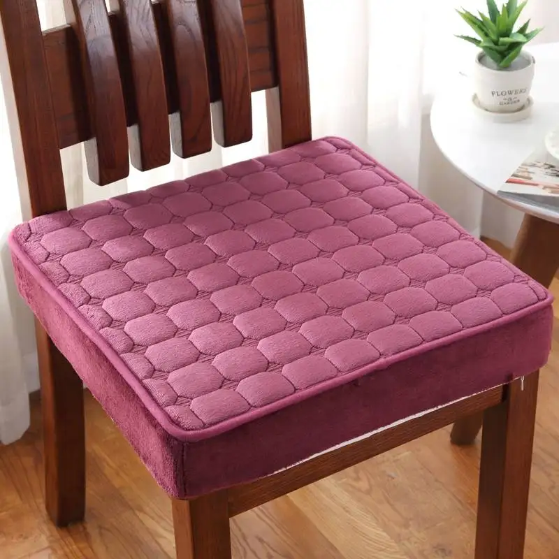 Plush Tatami Cushion Winter Sponge Thicken Car Mat Non-Slip Dining Chair Seat Pad Floor Padding Home Decor Sofa Pillows | Дом и сад