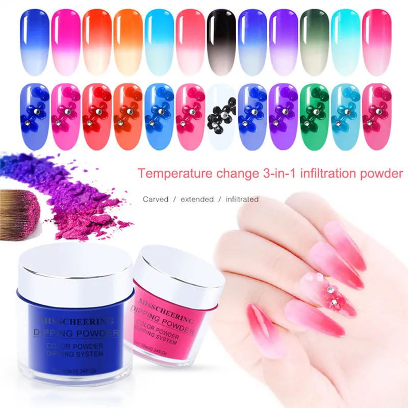 Набор для маникюра сухой хромовый Пигмент 10 г|Лак ногтей| |