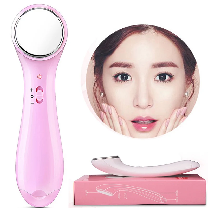 Профессиональный ультразвуковой скребок для кожи лица Ион глубокое очищение