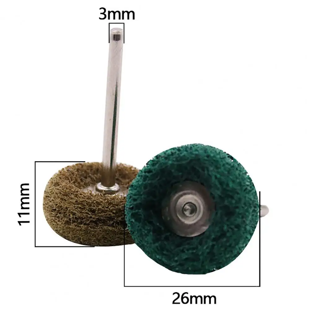 

4Pcs/Set Multipurpose Rust Removal Polishing Grinding Cleaning Fiber Brush Buffing Wheel for Marble Woodworking Tools Accessory