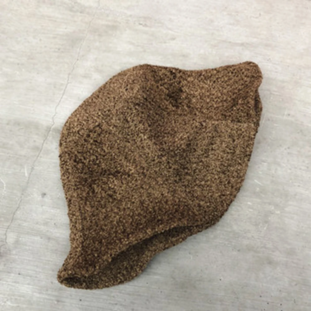 Winter Fashion Women Solid Color Wide Brim Warm Casual Woolen Bucket Hat Cap Summer Foldable Sun Prevent Hats | Аксессуары для