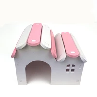 small animal pet hamster house nest hedgehog hideout mouse rat sleeping playing house nest cage small animals supplies