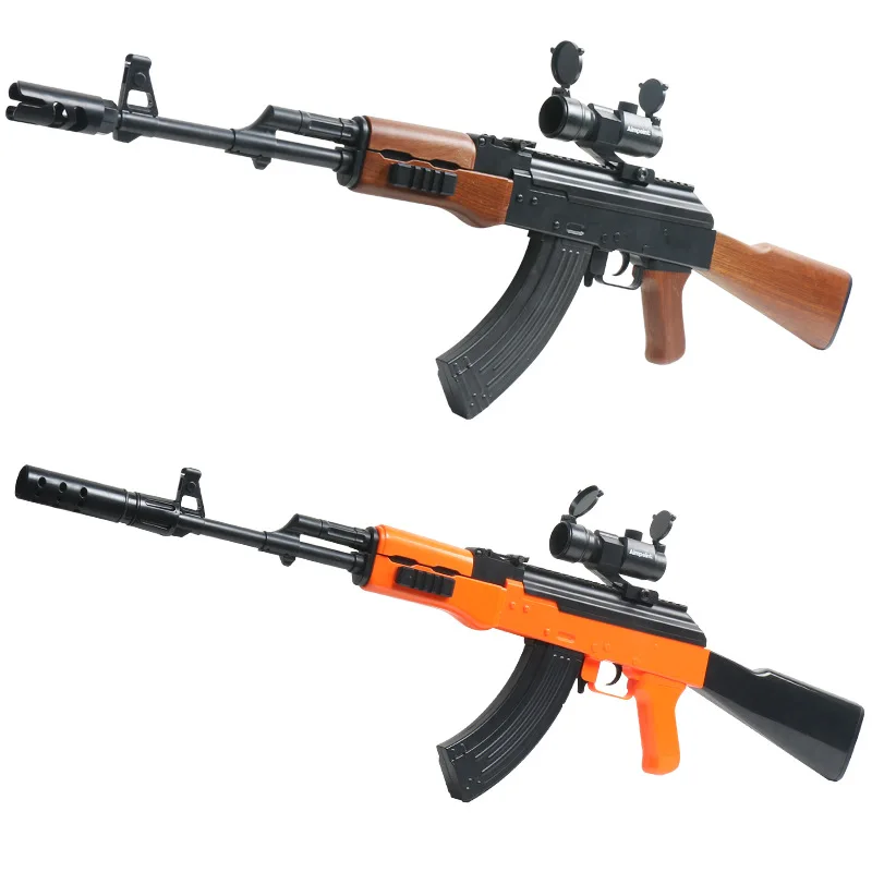 Электрический ручной водяной пистолет автоматический AK47 с бесплатным