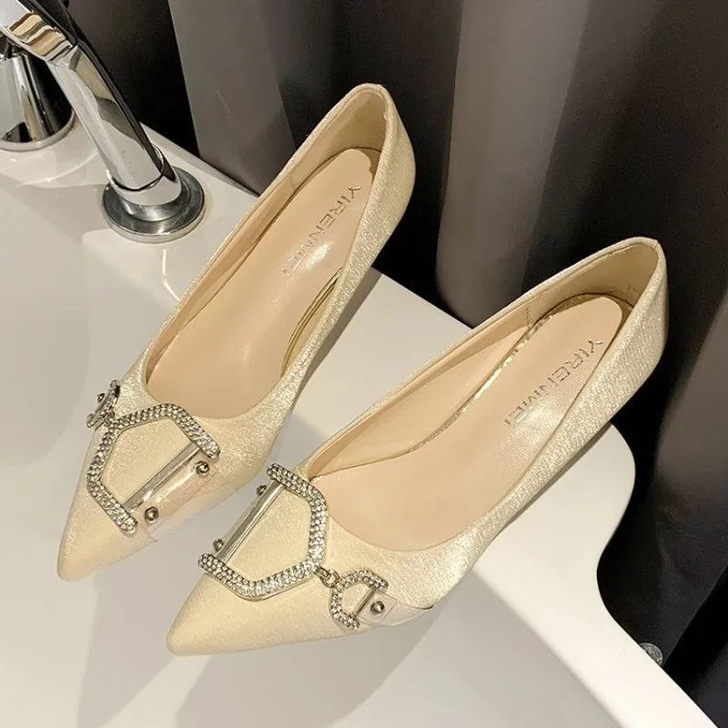 Женские туфли Tacones на тонком каблуке женская модная свадебная обувь женские
