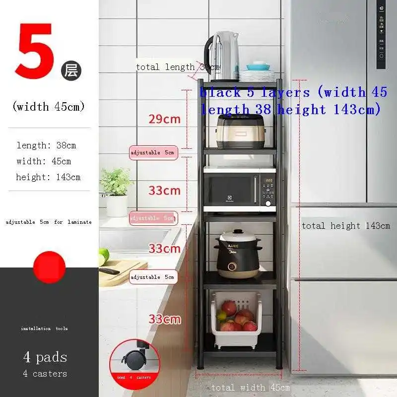 

Cuisine Articulos Cocina Kitchen Raf Repisas Storage Rack Etagere De Rangement Organizer Trolleys Estantes Prateleira Shelf