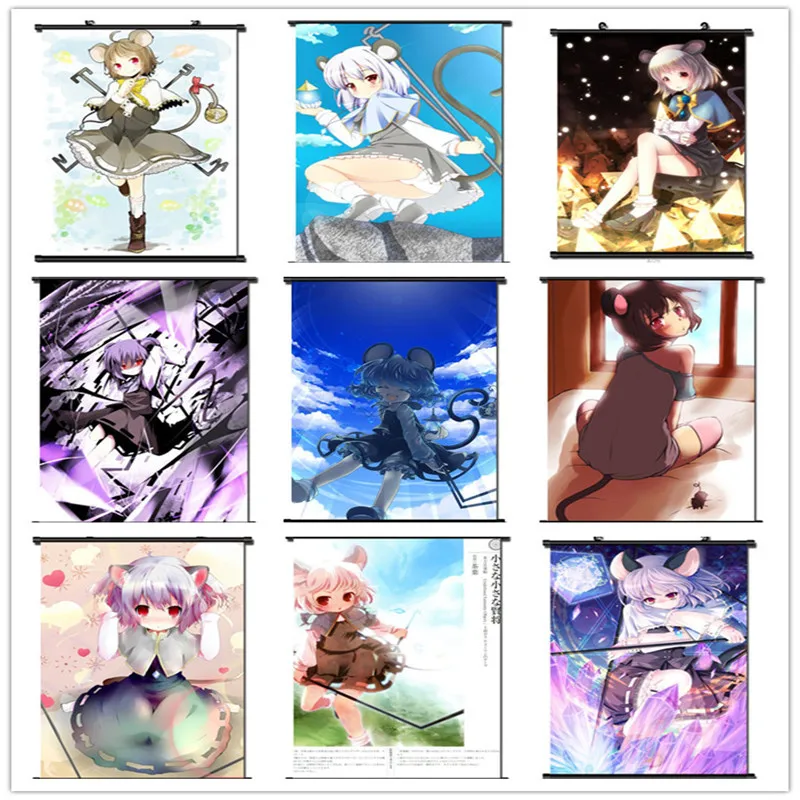 Японские декоративные картины аниме проект TouHou Нечеткие фантастические