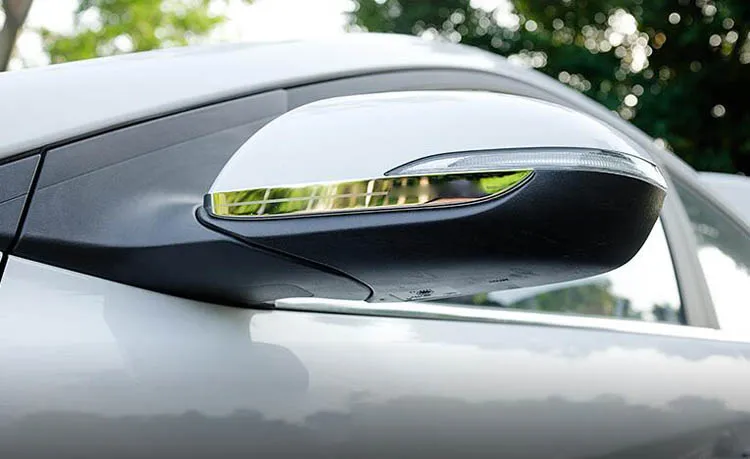 Аксессуары нержавеющая сторона заднего вида крыла зеркала отделка наклейки для