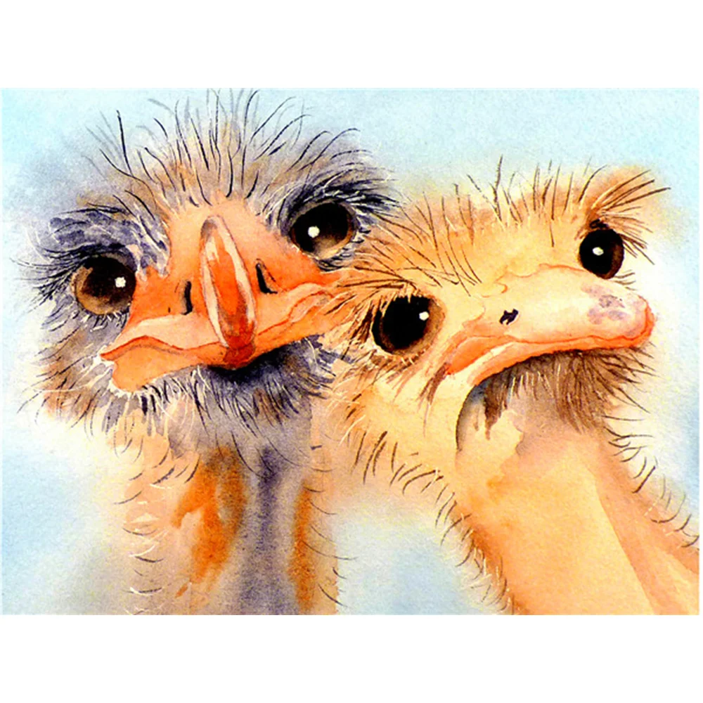 Набор для алмазной вышивки страусиными животными картина 5D сделай сам с