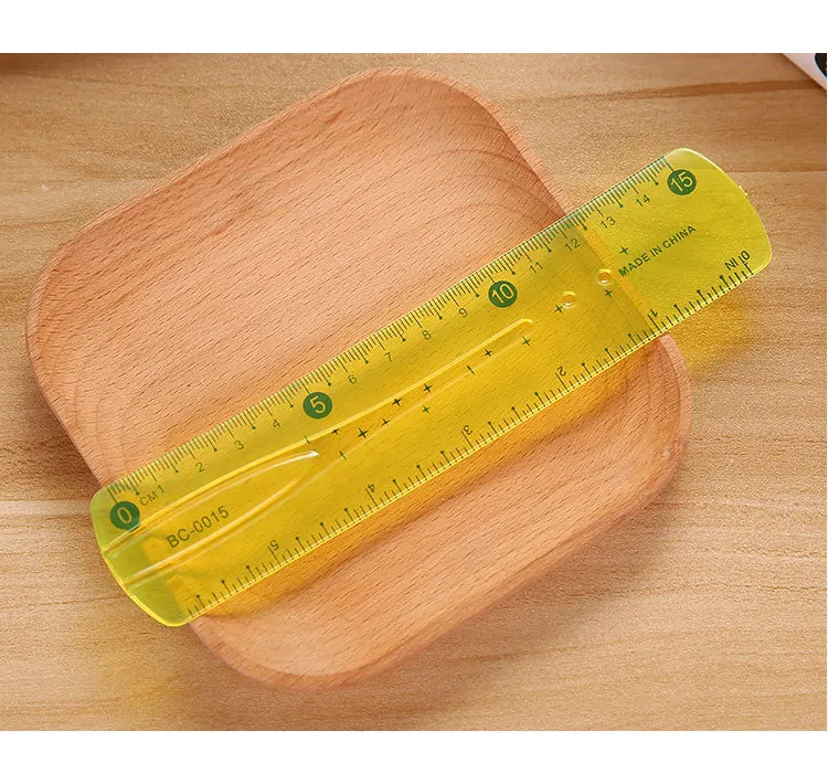 Гибкая линейка мягкая рулетка 15/20 см для студентов офисные и школьные