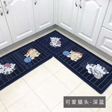 5 80X45 см/120X45 см/150X45 см хлебная Пшеница Печатный кухонный коврик Современный Противоскользящий/Противоскользящий ковер из искусственной кожи ковры - Цвет: 5