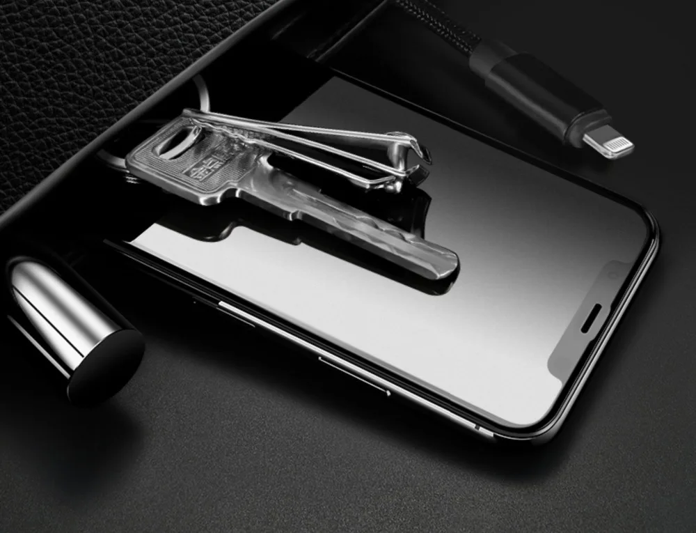 Лучшее качество полное покрытие матовое закаленное стекло для iPhone 6 6S 7 8 Plus X XR XS 11 Pro Max матовая защита экрана без отпечатков пальцев