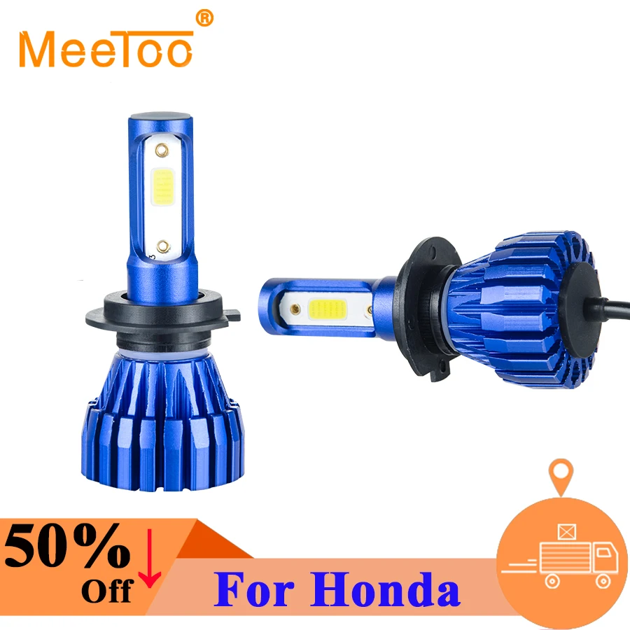 Светодиодная Автомобильная фара H7 Led H4 h11 9005 9006 12 В 4300k 6500k hb3 hb4 автомобильная