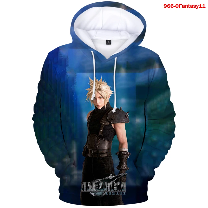 

3D Print Men Hoodies Final Fantasy VII Remake Hoodie Hip Hop Streetwear Sweatshirts Final Fantasy VII Remake Sweatshirt Fashion