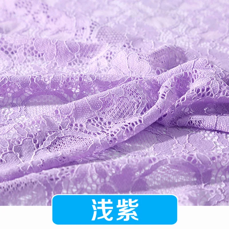 Эластичная кружевная ткань пятно кружева Бегония для платья и рубашки DIY