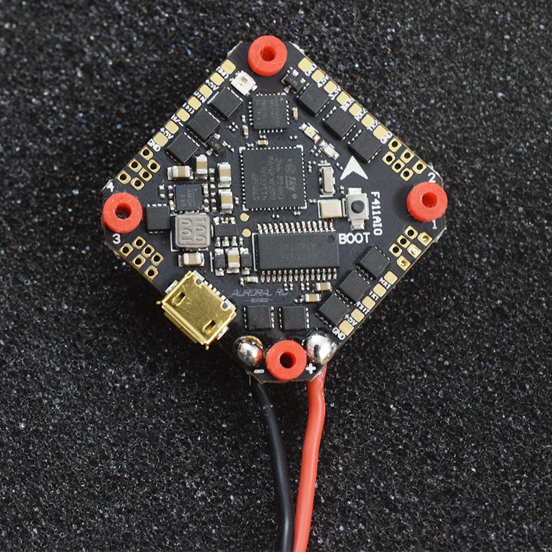 F411 AIO F4 MPU6000 Flight Controller OSD 20A 30A Blheli S 2-4S brushless ESC for RC FPV Racing Drone | Игрушки и хобби