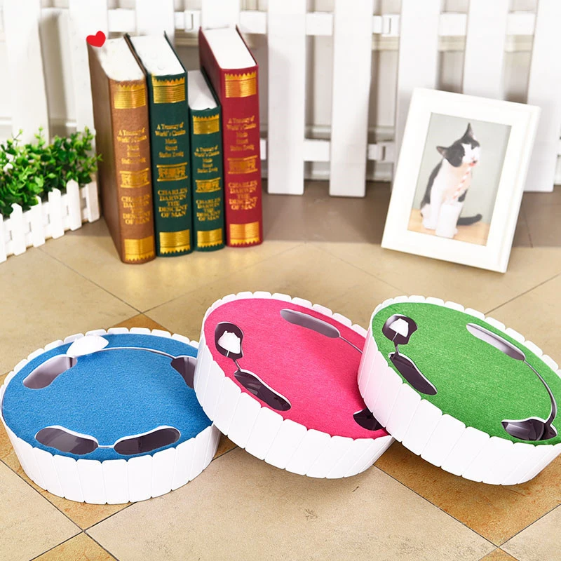 Электрическая игрушечная Мышка для кошки безумный развлекательный диск