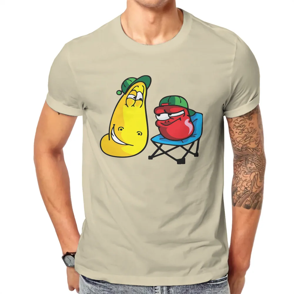 

Essential Graphic TShirt LARVA Creative Streetwear Leisure T Shirt Men Short Sleeve Gift Idea