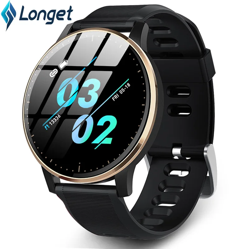 Longet Q20 спортивный Bluetooth умный Браслет ультратонкие модные часы с кровяным давлением пульсометр фитнес-трекер для мужчин