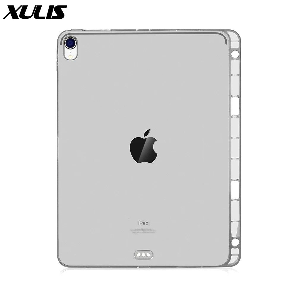 Подходит для iPad Pro 11 однотонный прозрачный силиконовый водонепроницаемый