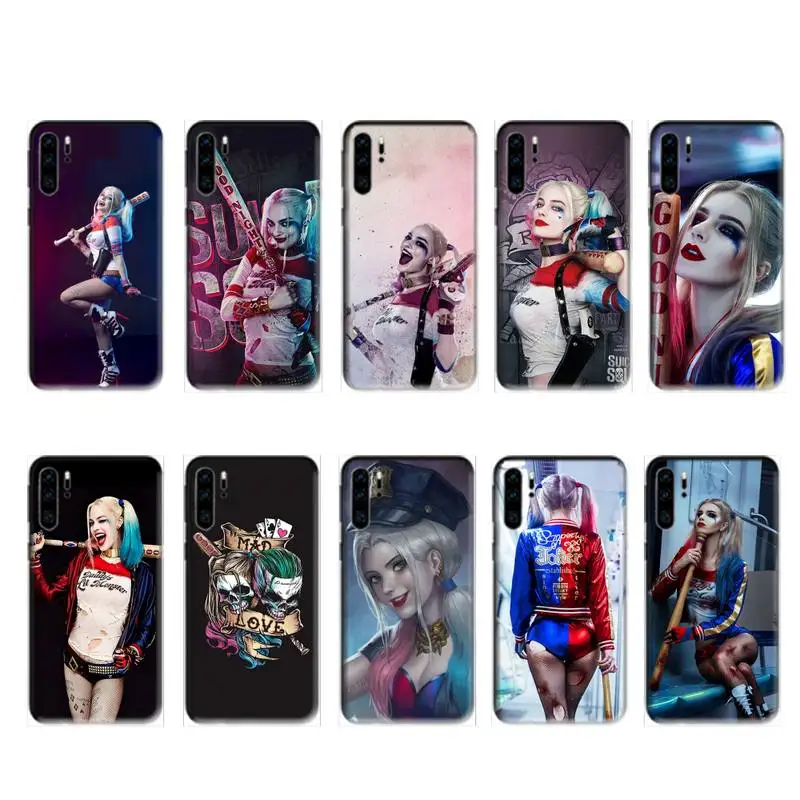 Отряд Самоубийц Harley Quinn чехол для huawei p20 p30 p40 pro mate 10 20 30 lite p smart y7 2019 plus nova 3I