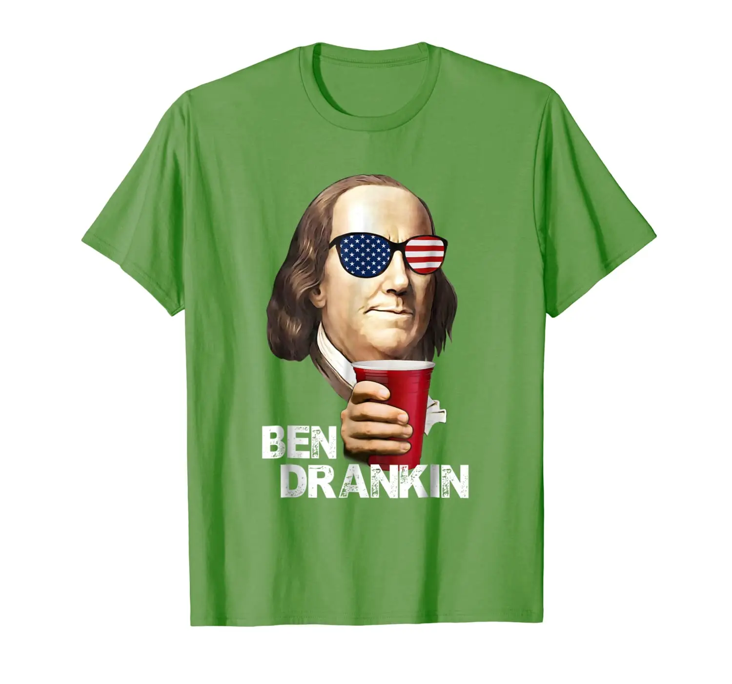

4th of July Shirt for Men Ben Drankin Benjamin Franklin Shir