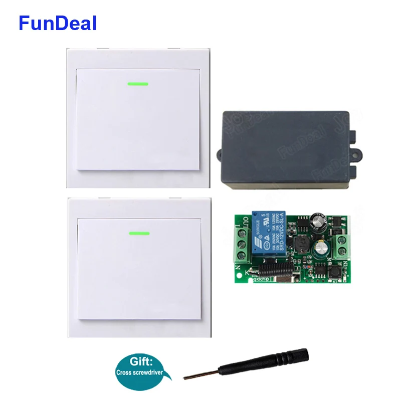 Радиочастотный выключатель дистанционного управления 433 МГц 110 В переменного