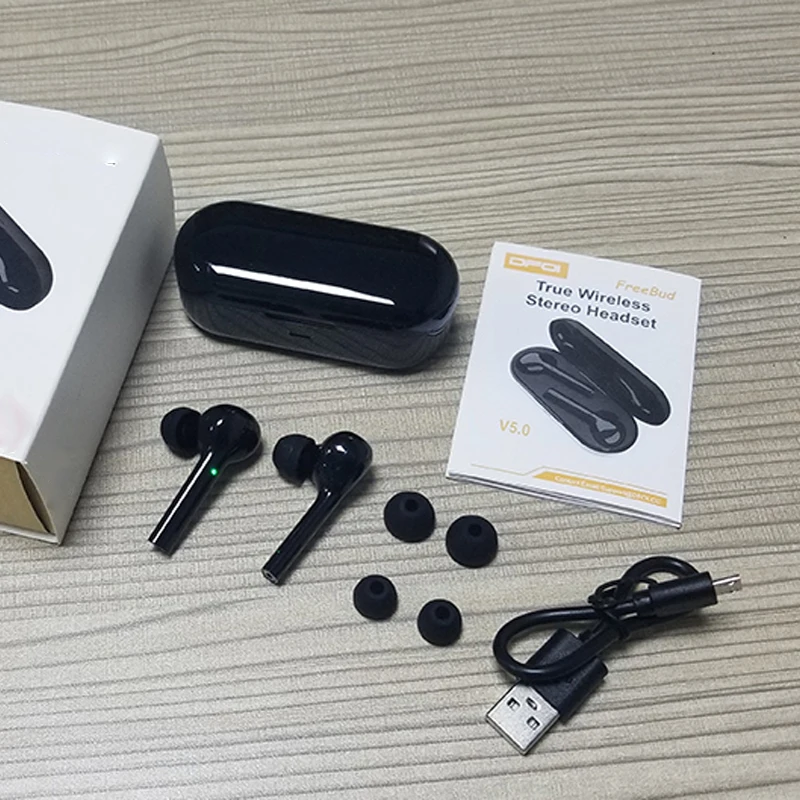 Беспроводные водонепроницаемые наушники вкладыши JS18 Bluetooth 5 0 с поддержкой для Xiomi