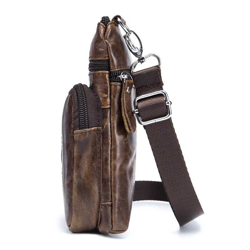 Повседневные мужские сумки через плечо BULL CAPTAIN модная мужская сумка из