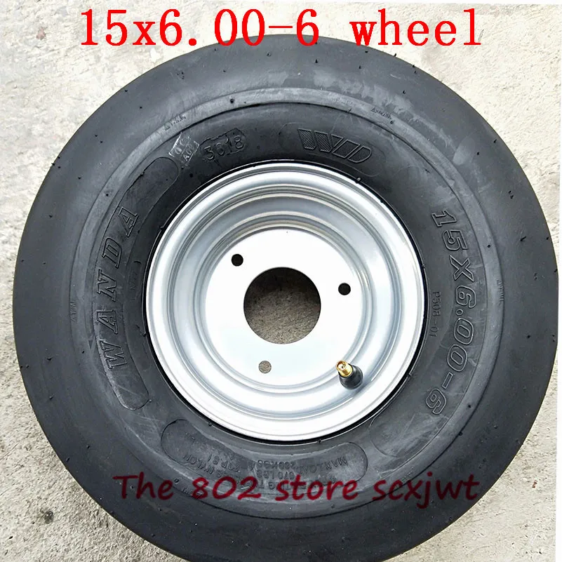 Высокое качество 15X6.00 6 шина 15*6 00 для 168CC картинг мотоцикл колесный обод с