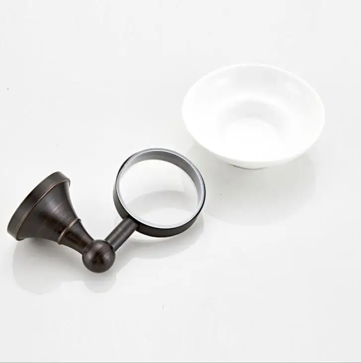 Черные мыльницы модные настенные латунные мыльные корзины бронзовая отделка ORB