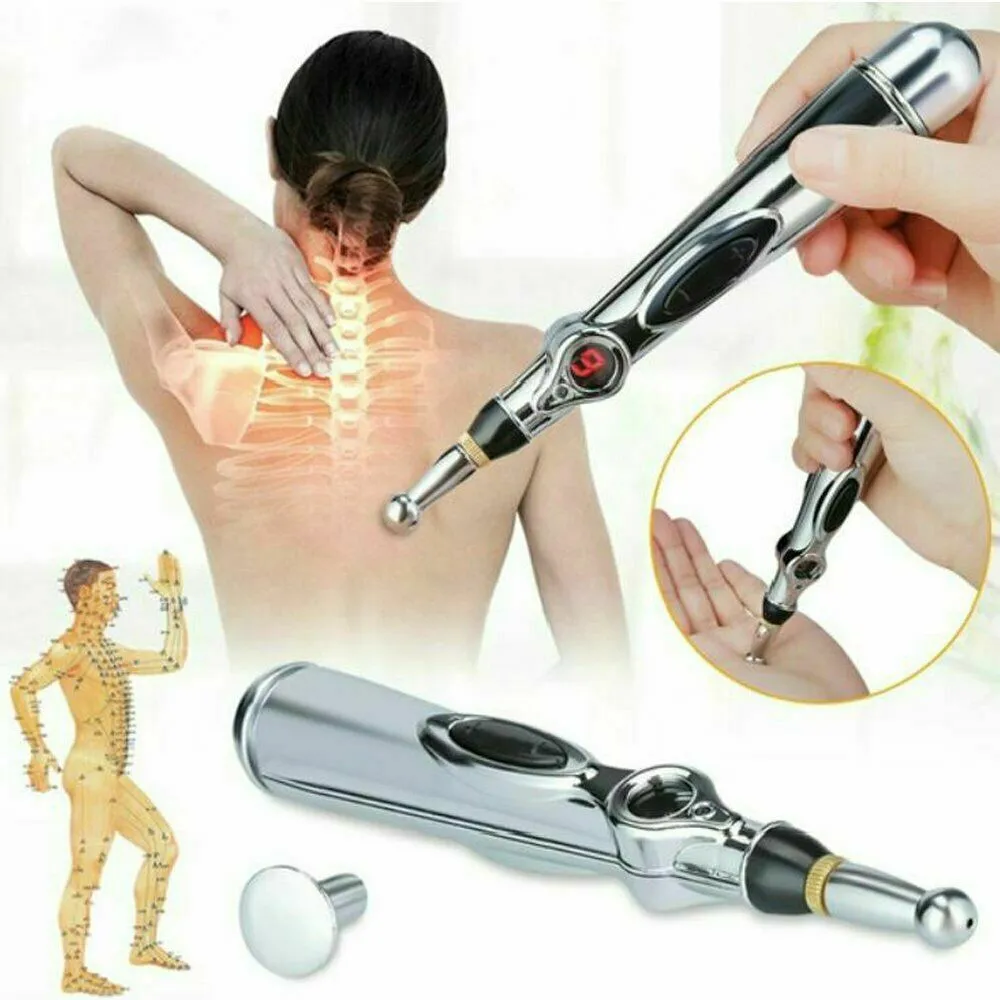 

Electronic Acupuncture Pen Electric Meridians Laser Therapy Healing Massager Meridian Energy Pen Relief Pain Tools