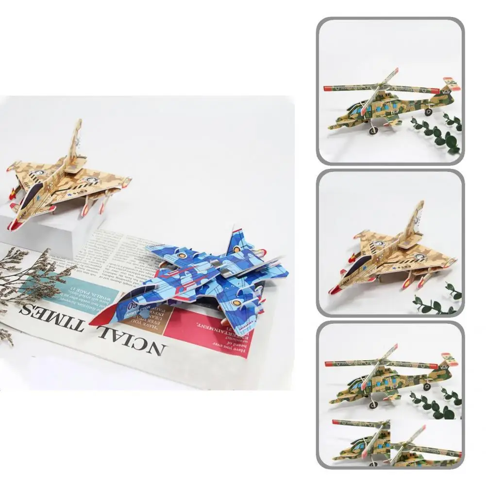 

Jigsaw Problem-solving Ability Exercise Spatial Creativity Creative Fighter 3D Puzzle Toy 3D Puzzle for Decoration